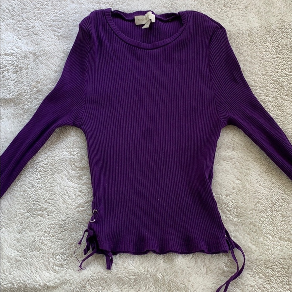 Ribbed Long Sleeve Top